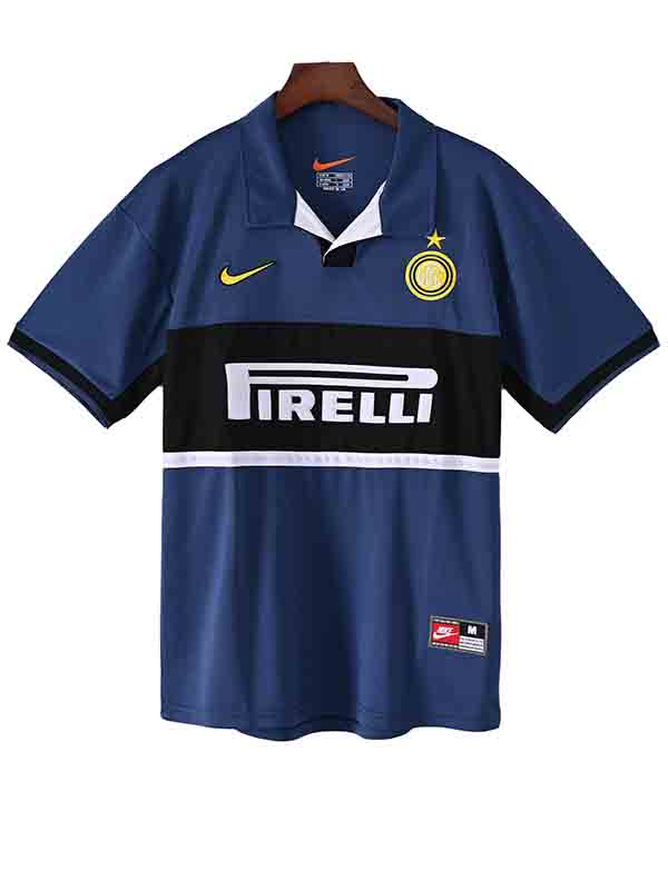 Inter milan away jersey mens retro shirt 1998-1999
